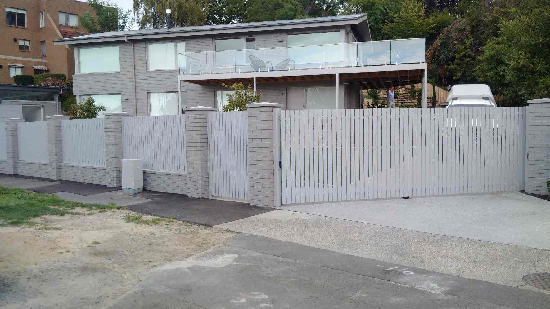 Vertical Aluminium Slat Fencing Fence and Gate Supplies